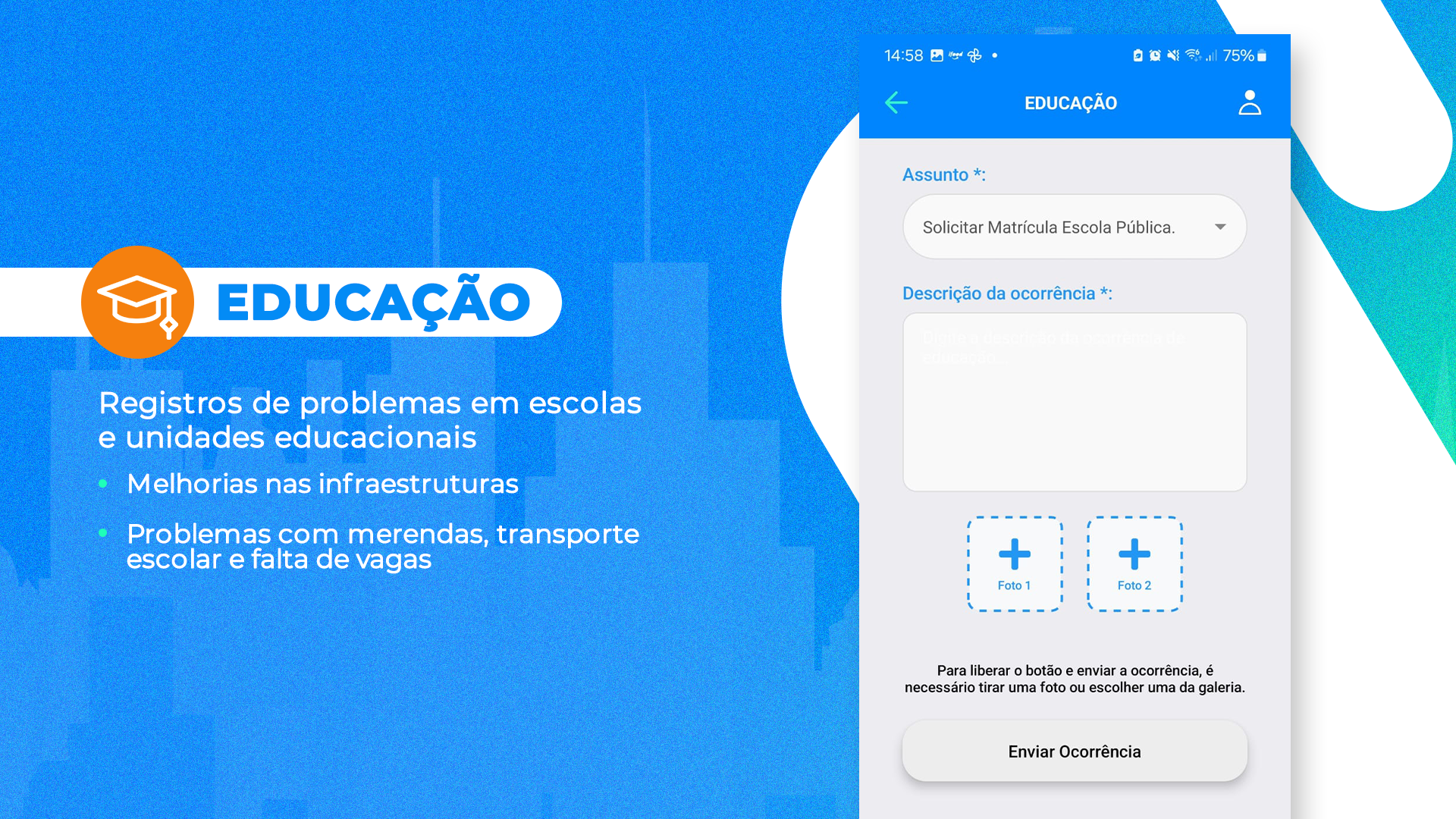 Dashboard Clica Cidadão - Visão Geral